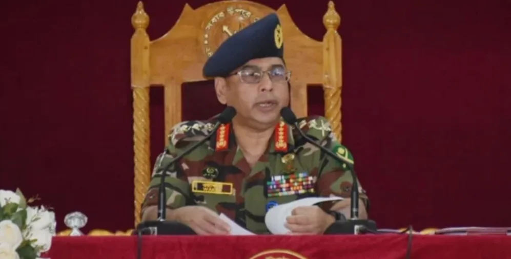 সুষ্ঠু,অবাধ ও নিরপেক্ষ নির্বাচনে সরকারকে সহযোগিতায় প্রস্তুত সেনাবাহিনী: সেনাপ্রধান