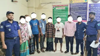বড়লেখা পুলিশের অভিযানে গ্রেপ্তার- ৯