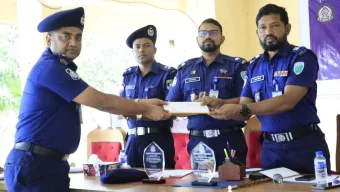 জেলার শ্রেষ্ঠ ওসি শ্রীমঙ্গলের আমিনুল