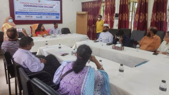 শ্রীমঙ্গল উপজেলা স্বাস্থ্যকমপ্লেক্সে টাইফয়েড টিকাদানে কর্মসূচির সমন্বয়ক সভা 