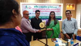 রাজনগর উপজেলার সেরা সংগঠক শাহজালাল র. কিশোর ও যুব কল্যাণ পরিষদের সভাপতি শাকিব
