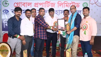 ভারতের মুর্শিদাবাদে বিনামূল্যে চক্ষু পরীক্ষা শিবির ও  সাংবাদিকদের পুরস্কার প্রদান