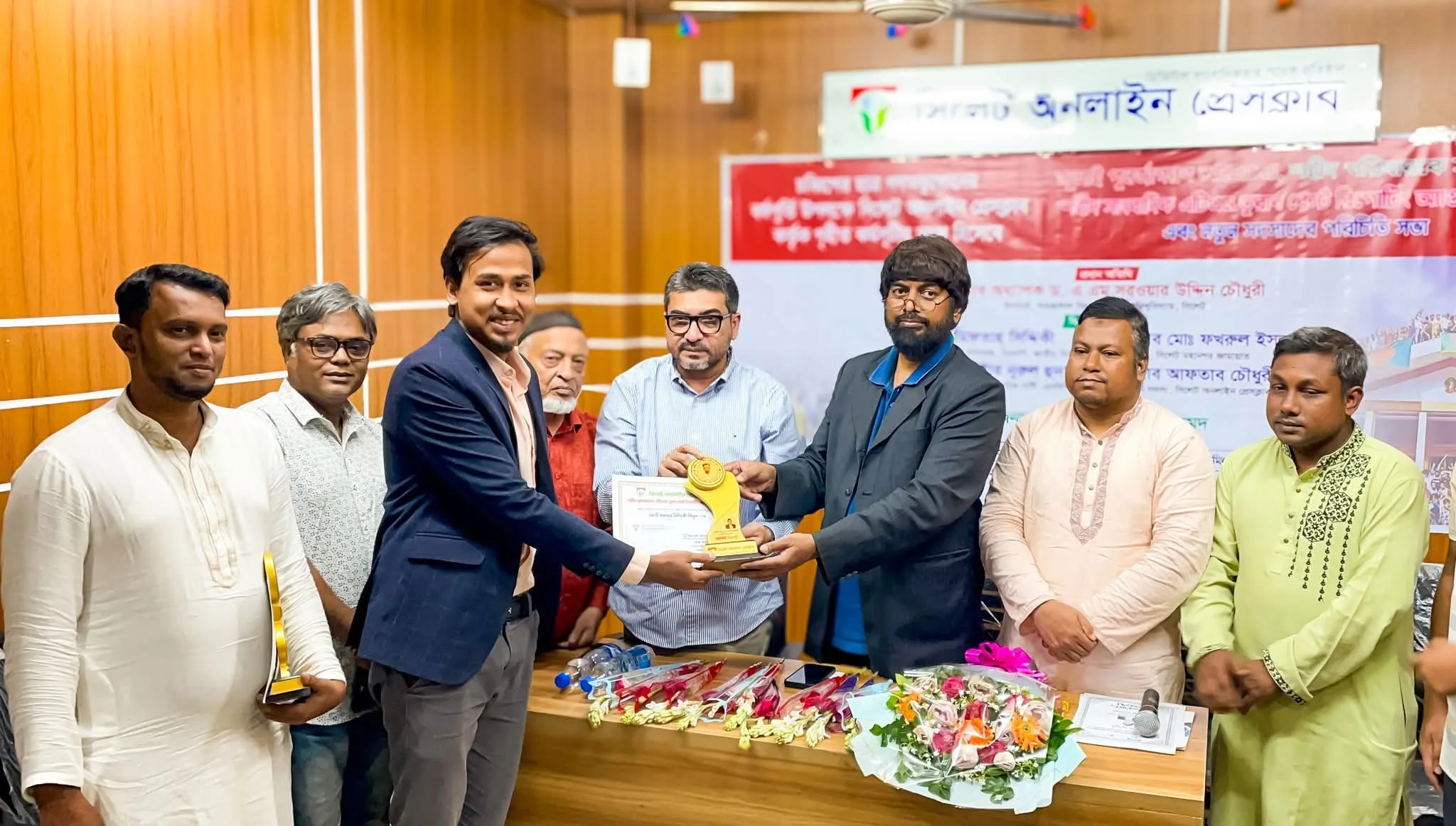 শহীদ সাংবাদিক এটিএম তুরাব বেস্ট রিপোর্টিং অ্যাওয়ার্ড’ পেলেন আলী হায়দার মিদুল