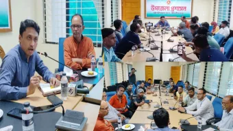 মৌলভীবাজারে নবাগত ইউএনও’র সাথে সাংবাদিক ইউনিয়নের মতবিনিময়