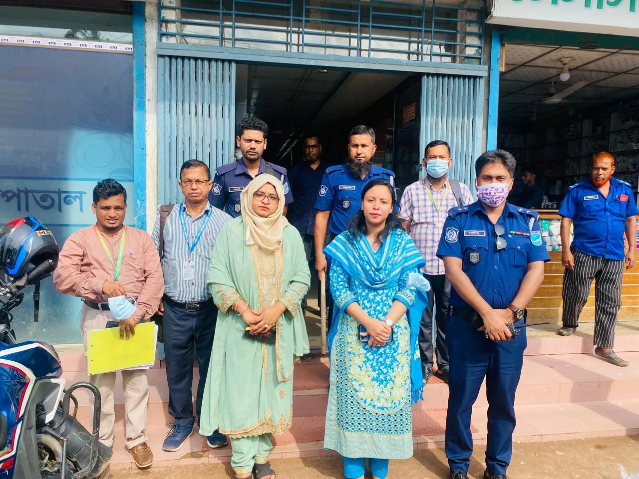 কালীগঞ্জে সেই নুবহা হাসপাতাল গুনলো লাখ টাকা জরিমানা