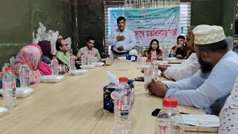 কালীগঞ্জ পৌরসভায় ‘স্থানীয় প্রস্তুতি পরিকল্পনা’ নিয়ে অংশীজনের মতবিনিময়