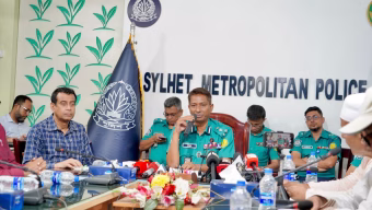 সিলেটের নবনিযুক্ত পুলিশ কমিশনার এর সাথে সাংবাদিকদের মতবিনিময় সভা অনুষ্ঠিত