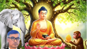 মধু পূর্ণিমা : বন্যপ্রাণীর দান ও সেবায় মানবতার শিক্ষা 