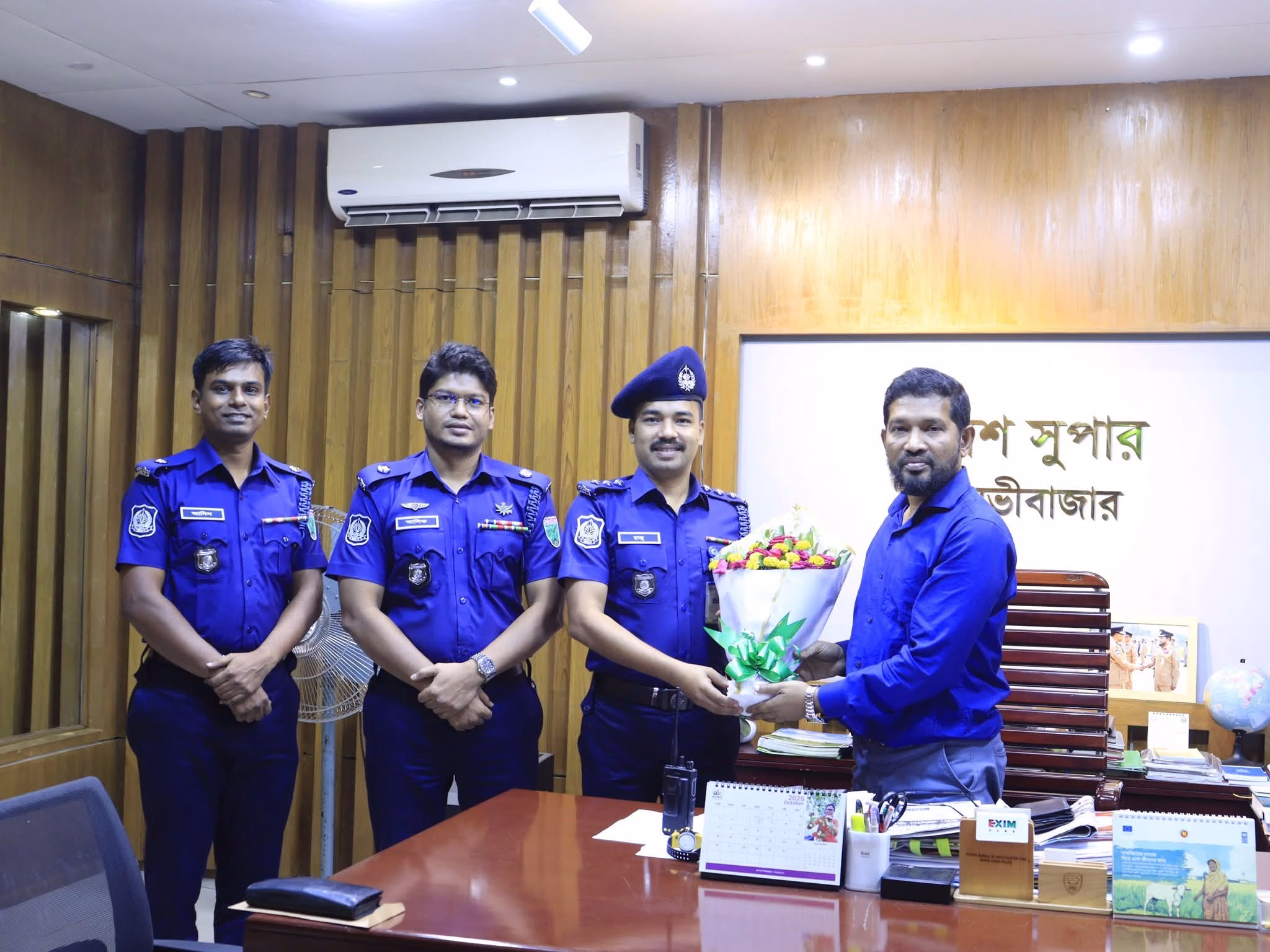 শ্রীমঙ্গলে নবাগত সার্কেল এএসপি’র যোগদান