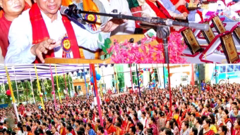 অনেকগুলো রং মিশে রংধনু হয়, কিন্তু রংধন একটাই, এরকম সবাই মিলে বাংলাদেশ: আমীর খসরু