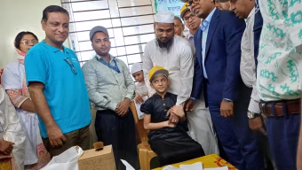 সিলেটে টাইফয়েড টিকাদান ক্যাম্পেইনের উদ্বোধন করলেন জেলা প্রশাসক সারওয়ার আলম