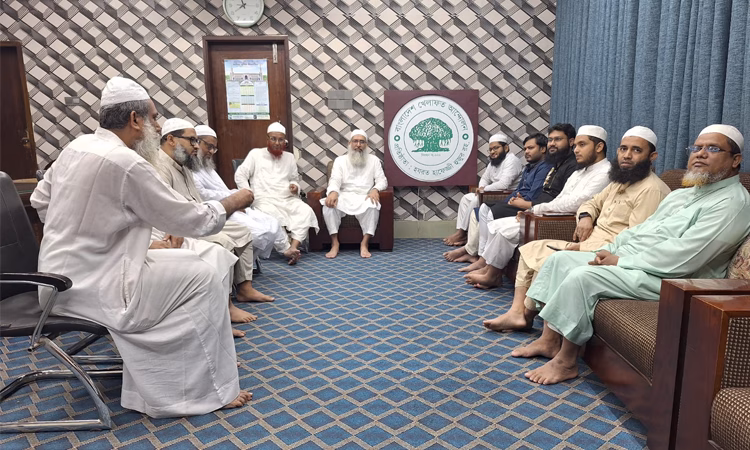 বাংলাদেশ খেলাফত আন্দোলনের সঙ্গে এনসিপির মতবিনিময়
