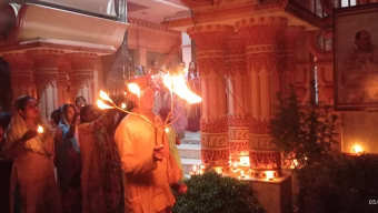 হবিগঞ্জের বাহুবল উপজেলায় শচীমাতা স্মৃতি তীর্থে হাজার ও প্রদীপ প্রজ্জ্বলন—মাসব্যাপী ব্রত পালন, ভক্তদের দীর্ঘ পদযাত্রা ও নিরন্তর কীর্তন”