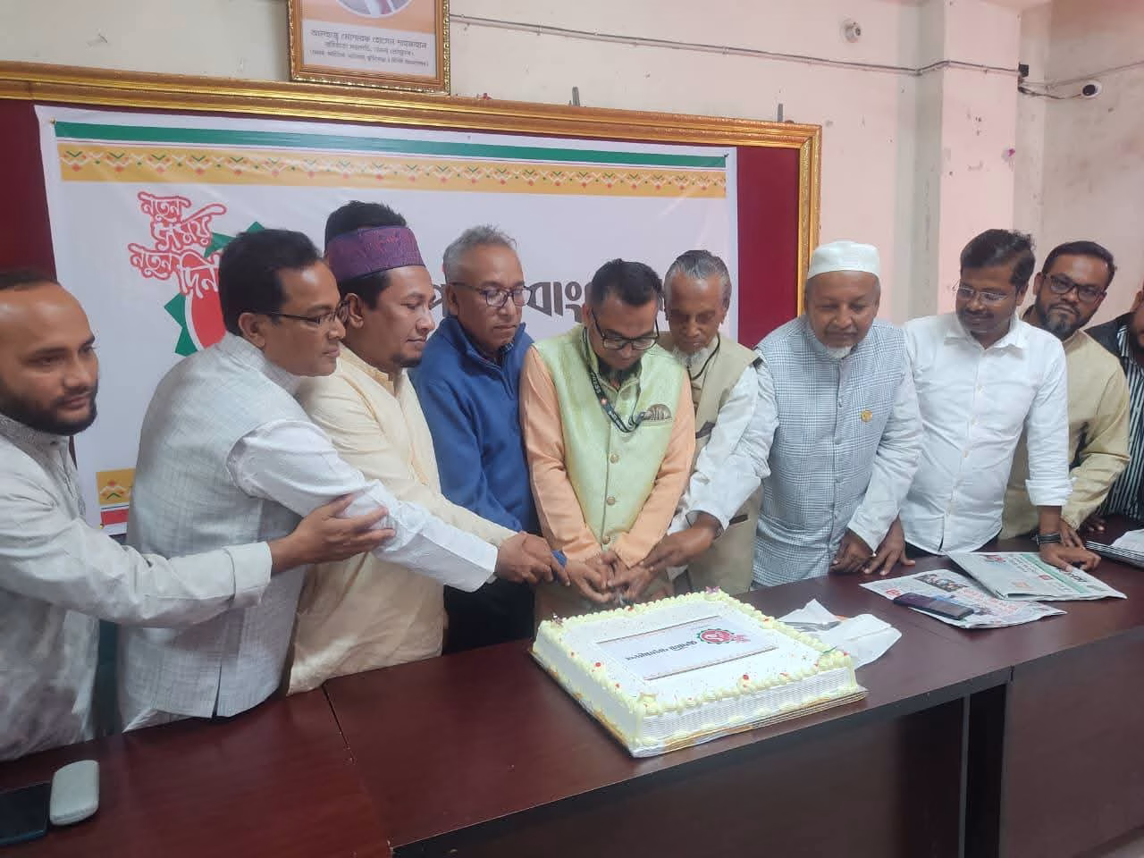 ভোলায় উৎসবমুখর আয়োজনে দৈনিক রূপালী বাংলাদেশ পত্রিকার প্রতিষ্ঠাবার্ষিকী উদযাপন