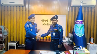 মৌলভীবাজারে নবাগত পুলিশ সুপারের যোগদান