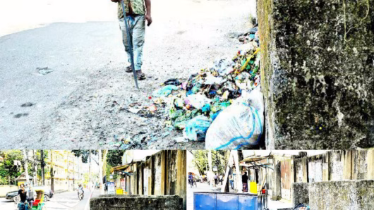 বর্জ্য ব্যবস্থাপনায় চরম অব্যবস্থা সিলেট সিটি কর্পোরেশনের ১২ নম্বর ওয়ার্ড