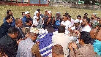 বাঘায় সাবেক প্রধানমন্ত্রী ও চেয়ারপারসন খালেদা জিয়ার রোগমুক্তি কামনা করে দোয়া অনুষ্ঠান