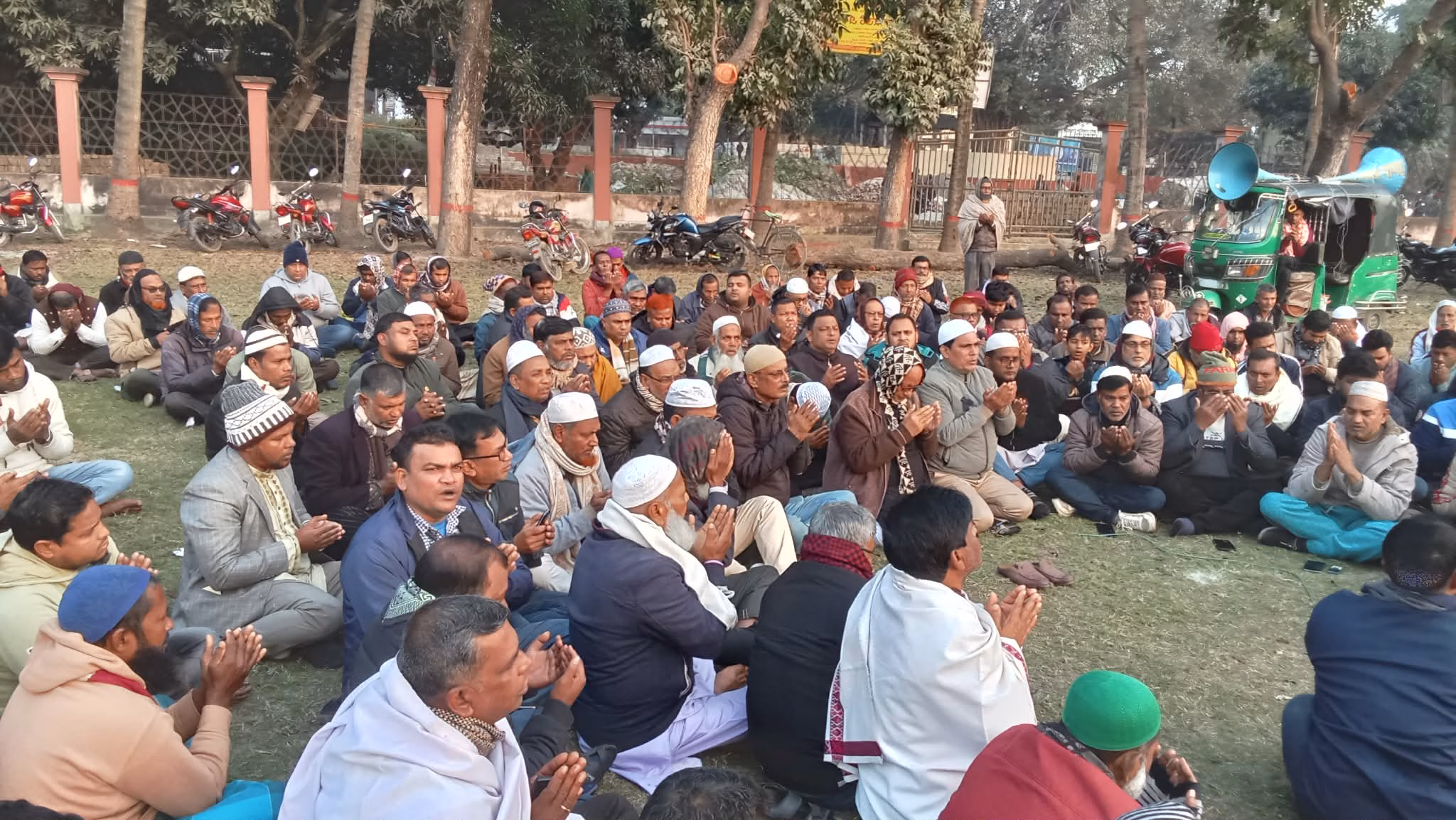 বেগম খালেদা জিয়ার মৃত্যুতে  বাঘাতে বিএনপির দোয়া মাহফিল অনুষ্ঠিত