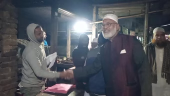 টাঙ্গাইলের নাগরপুরে জামায়াতের এমপি প্রার্থী ডা. হামিদের গণসংযোগে ব্যাপক সাড়া