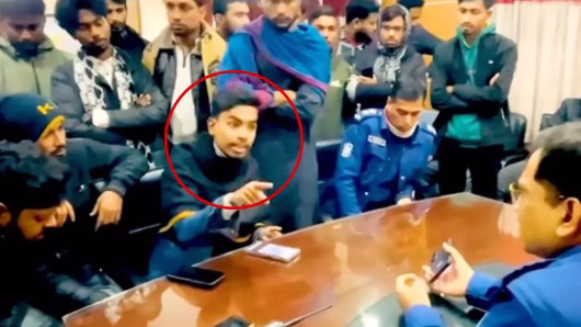 Student Leader Arrested in Habiganj After Threats to Police Spark Protest