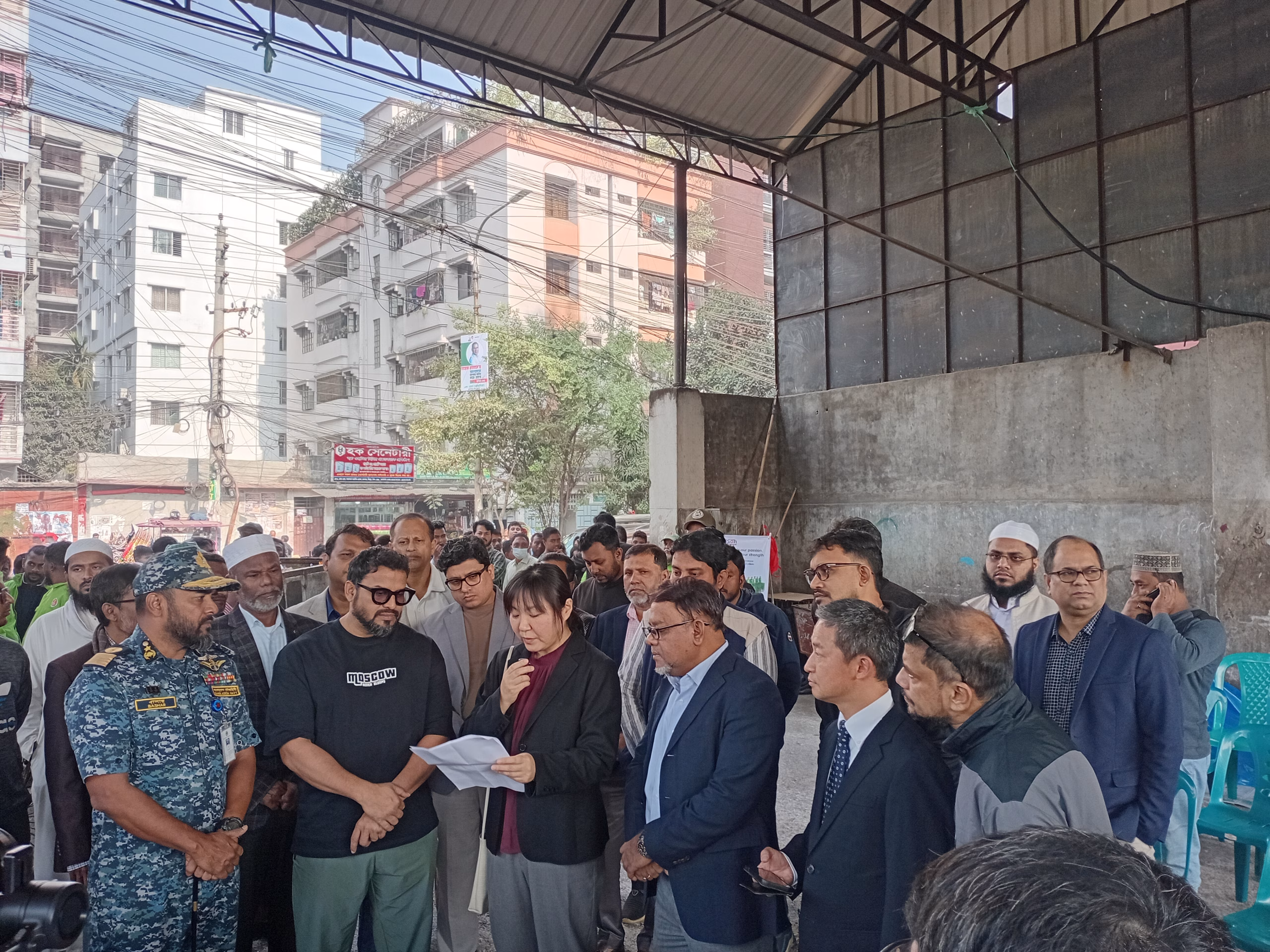 রাজধানীর মিরপুরে বর্জ্য ব্যবস্থাপনায় জে-ড্রাম স্থাপন