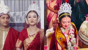 জাঁকজমকপূর্ণ আয়োজনে বাংলাদেশি যুবকের সঙ্গে সাত পাকে বাঁধা পড়লেন চীনা তরুণী