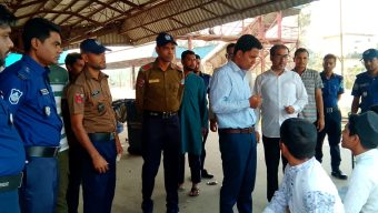 Joint drive at Shayestaganj Railway Station to ensure safe Eid travel
