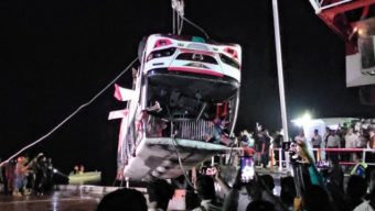16 dead as bus plunges into Padma at Daulatdia ghat; several still missing
