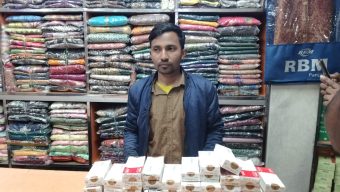 জলঢাকায় নকল ঔষুধ বিক্রি করতে এসে যুবক আটক, ভ্রাম্যমান আদালতে তিন মাসের জেল