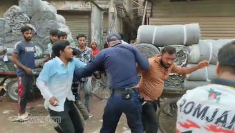 নারায়ণগঞ্জে মারধরের শিকার রেলওয়ে পুলিশের এসআই-কনস্টেবল