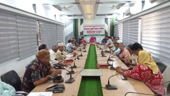 বাঘায় আইন-শৃঙ্খলা কমিটির মাসিক সভা অনুষ্ঠিত