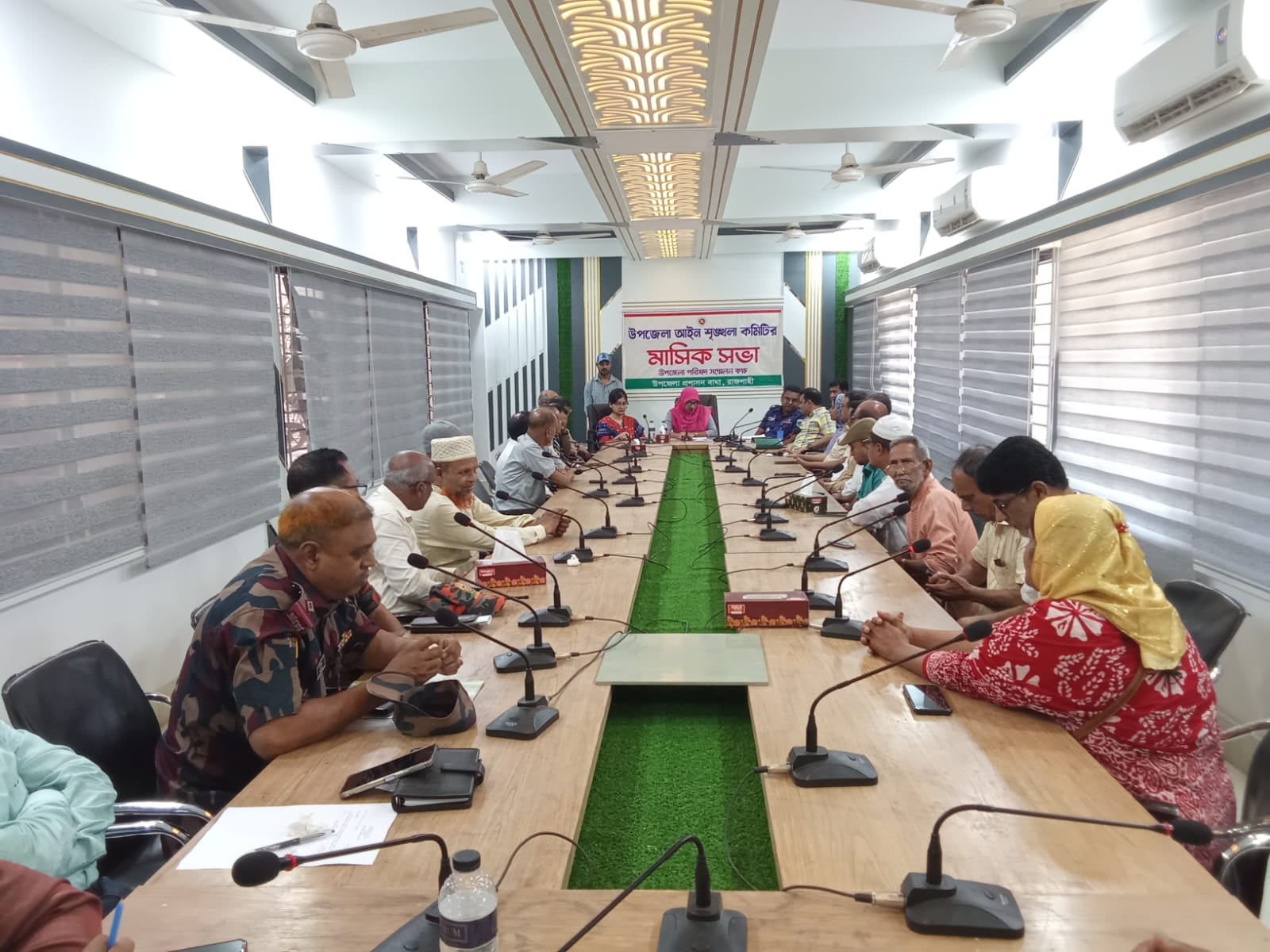 বাঘায় আইন-শৃঙ্খলা কমিটির মাসিক সভা অনুষ্ঠিত