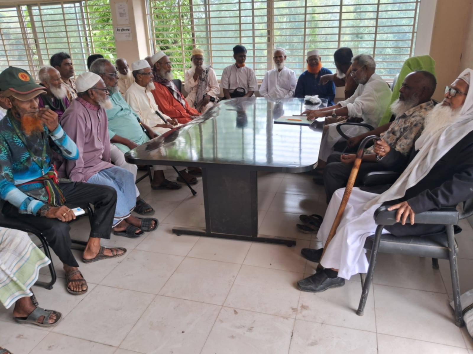 বাঘা উপজেলা মুক্তিযোদ্ধা কমান্ডের মাসিক সভা অনুষ্ঠিত  