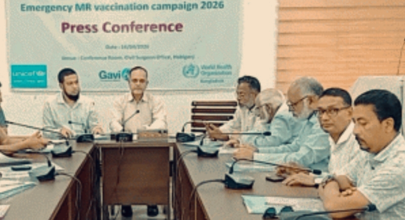 Special Measles Vaccination Campaign Begins in Habiganj, Targeting Over 3.2 Lakh Children