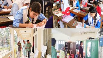 জুড়ীতে শান্তিপূর্ণ পরিবেশে এসএসসি ও সমমানের পরীক্ষা শুরু