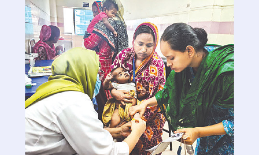 কাল থেকে হামের জরুরি টিকা শুরু হচ্ছে
