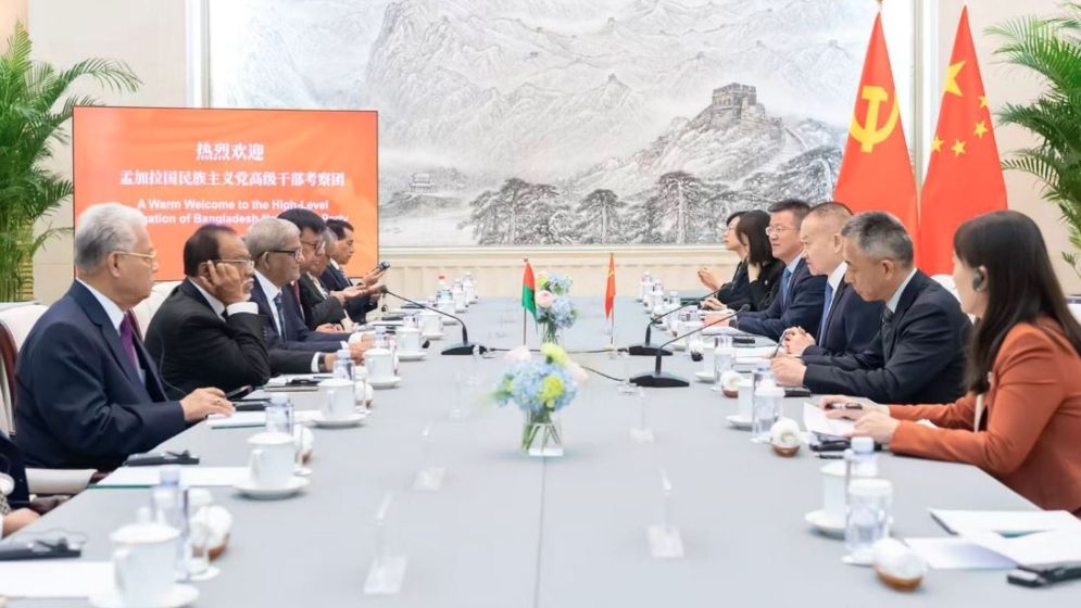 বিএনপি প্রতিনিধিদলের সাথে চীনের শীর্ষ নেতৃবৃন্দের দ্বিপাক্ষিক বৈঠক অনুষ্ঠিত