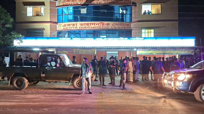 কুষ্টিয়ায় বেসরকারী হাসপাতালে শিশুর মৃতু, পুলিশি হেফাজতে দুই চিকিৎসক