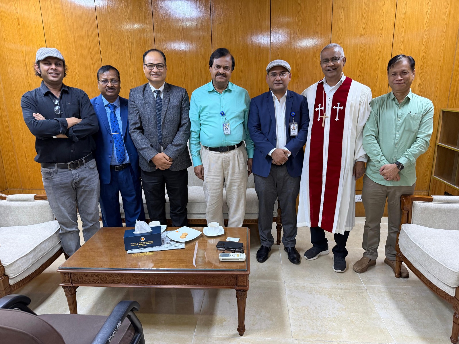 “সিনড নেতৃবৃন্দের সঙ্গে বৃহত্তর সিলেট জেলার খাসিয়া সম্প্রদায় বিষয়ে সরকারের উচ্চপর্যায়ের সঙ্গে ফলপ্রসূ বৈঠক”