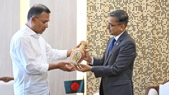 প্রধানমন্ত্রীর সঙ্গে ভারতীয় হাইকমিশনারের সৌজন্য সাক্ষাৎ