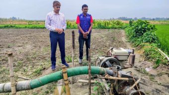নাগরপুরে অবৈধ বালু উত্তোলনবিরোধী অভিযান, ড্রেজার সরঞ্জাম ধ্বংস