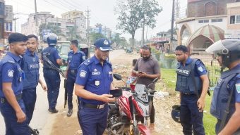 জুড়ীতে বিশেষ চেকপোস্ট কার্যক্রমের মধ্য দিয়ে পুলিশ সপ্তাহ ২০২৬ শুরু