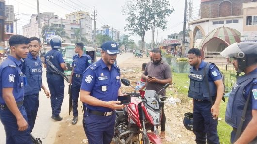 জুড়ীতে বিশেষ চেকপোস্ট কার্যক্রমের মধ্য দিয়ে পুলিশ সপ্তাহ ২০২৬ শুরু