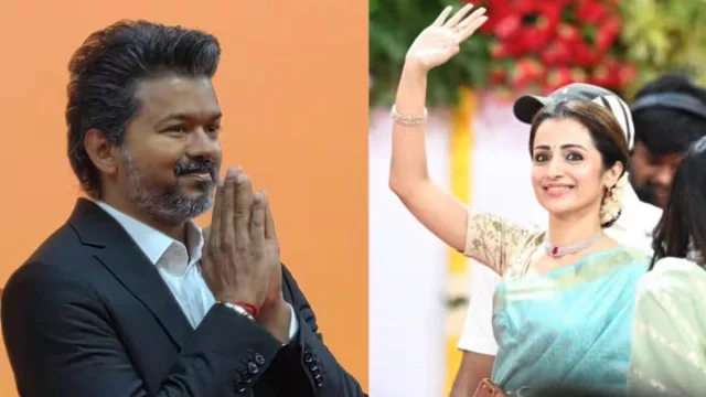 বিজয়ের শপথ অনুষ্ঠানে অনুপস্থিত স্ত্রী-সন্তানেরা, অথচ সামনের সারিতে তৃষা