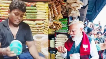 হুমকির অভিযোগ; মোদির ঝালমুড়ি খাওয়া দোকানের নিরাপত্তায় চার পুলিশ সদস্য মোতায়েন