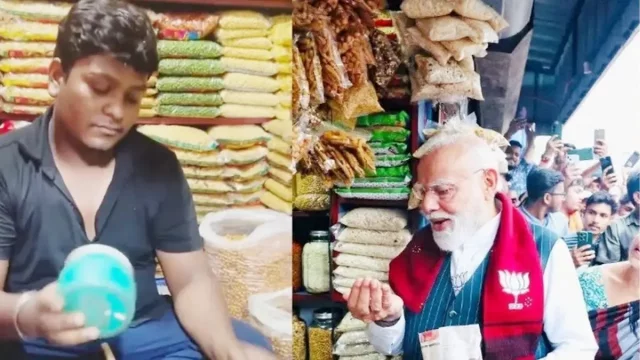 হুমকির অভিযোগ; মোদির ঝালমুড়ি খাওয়া দোকানের নিরাপত্তায় চার পুলিশ সদস্য মোতায়েন