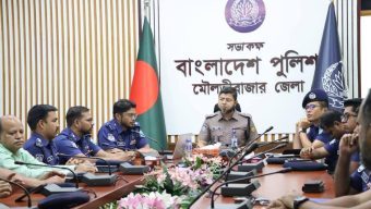 মৌলভীবাজারে নবাগত পুলিশ সুপারের যোগদান