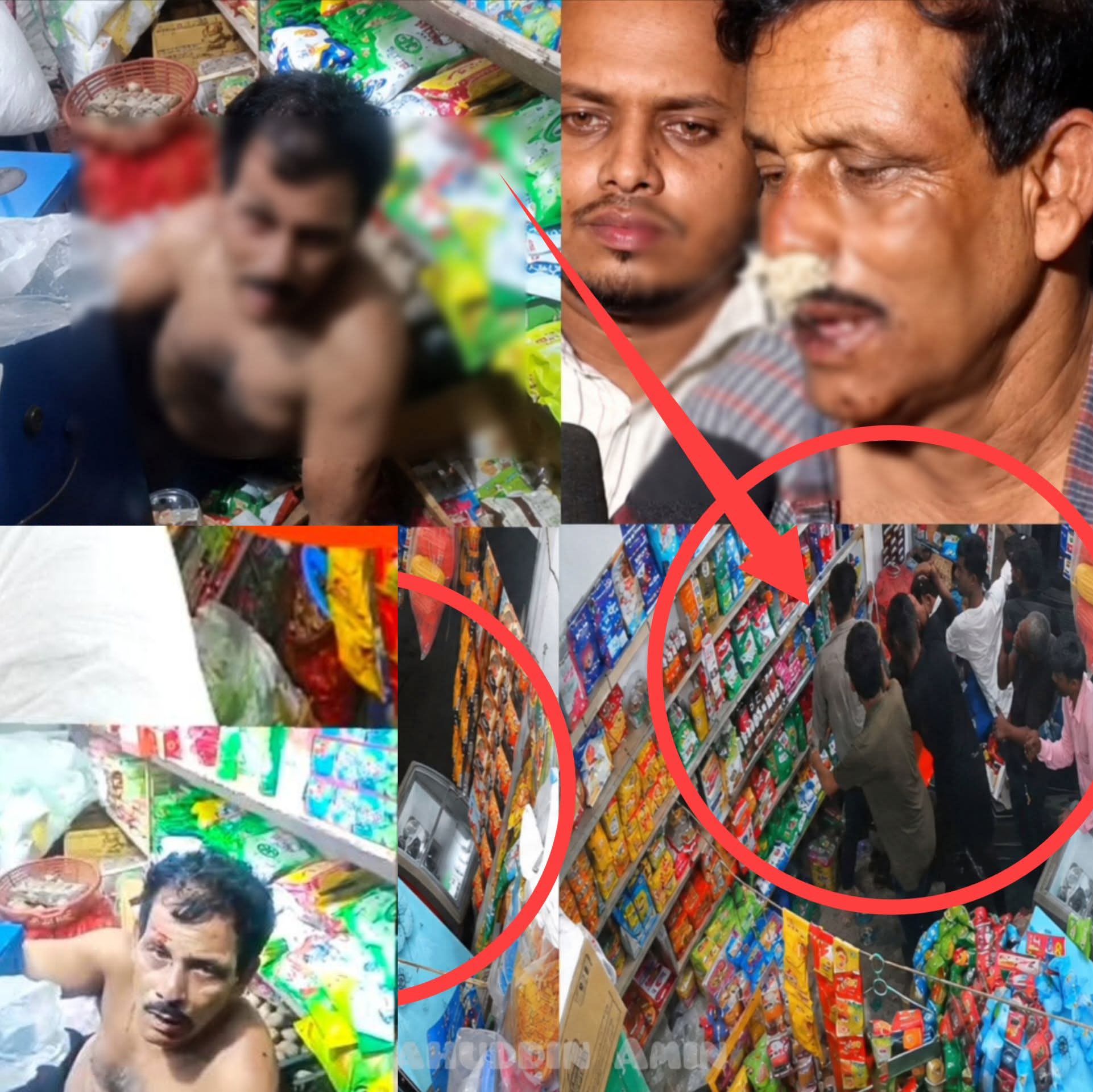 সিলেটের শিবগঞ্জ সেনপাড়ায় চাঁদা না দেওয়ায় শিশুর শ্লীলতাহানির মিথ্যা অভিযোগে ব্যবসায়ীর উপর হামলা 