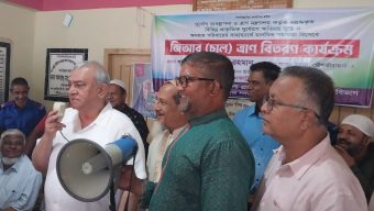 মৌলভীবাজারে জিআর চাল বিতরণের শুভ উদ্বোধন করলেন সংসদ সদস্য এম নাসের রহমান