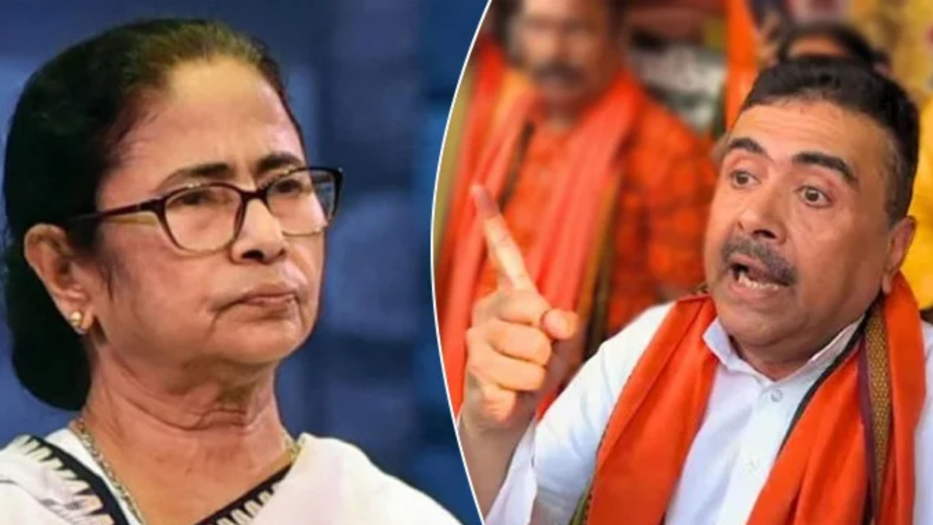 নিজের আসনে ১৫ হাজারের বেশি ভোটে শুভেন্দুর কাছে হারলেন মমতা